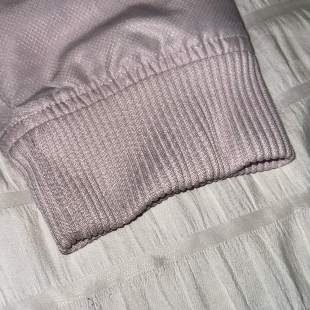 Lacoste pink track jacket woman’s UK 10 US 6 vintage mesh side detail - Picture 2 of 11